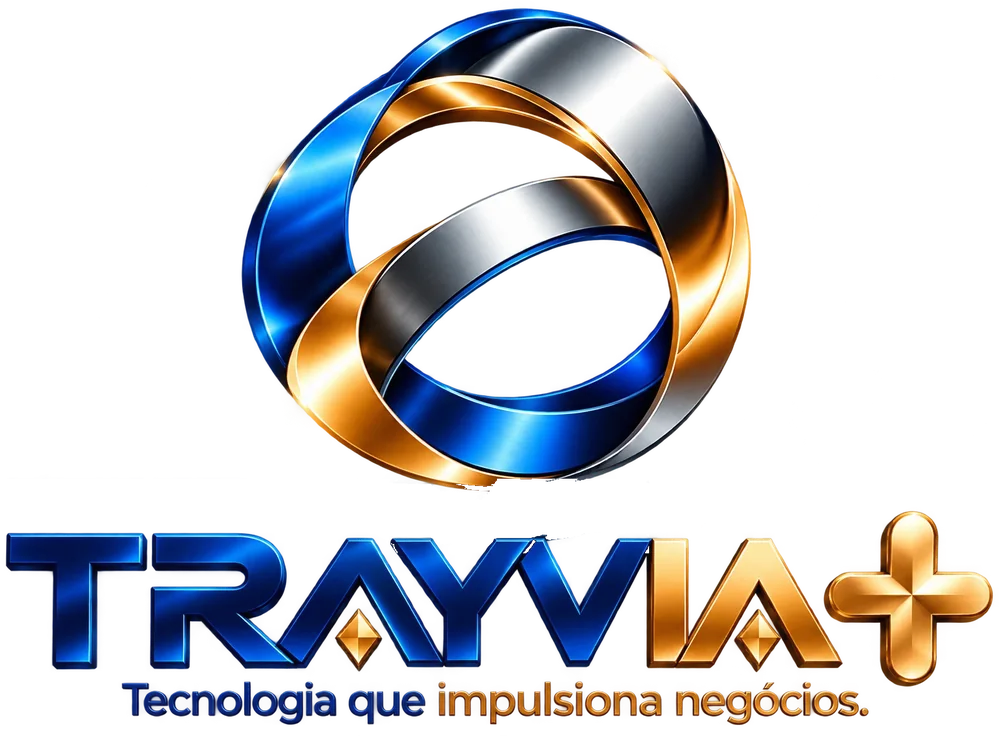 Logo TRAYVIA+ — Tecnologia que impulsiona negócios